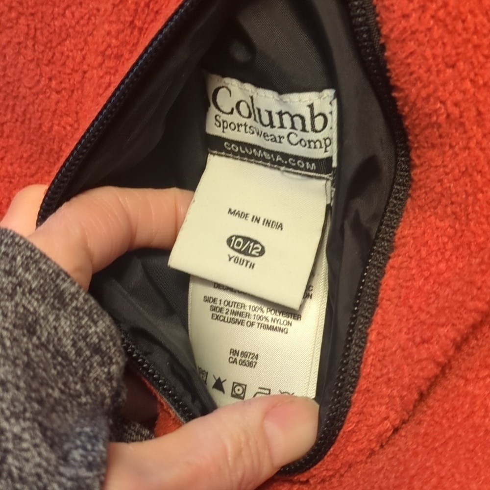 Columbia Gray/Orange Reversible Midweight Jacket - Picture 4 of 5